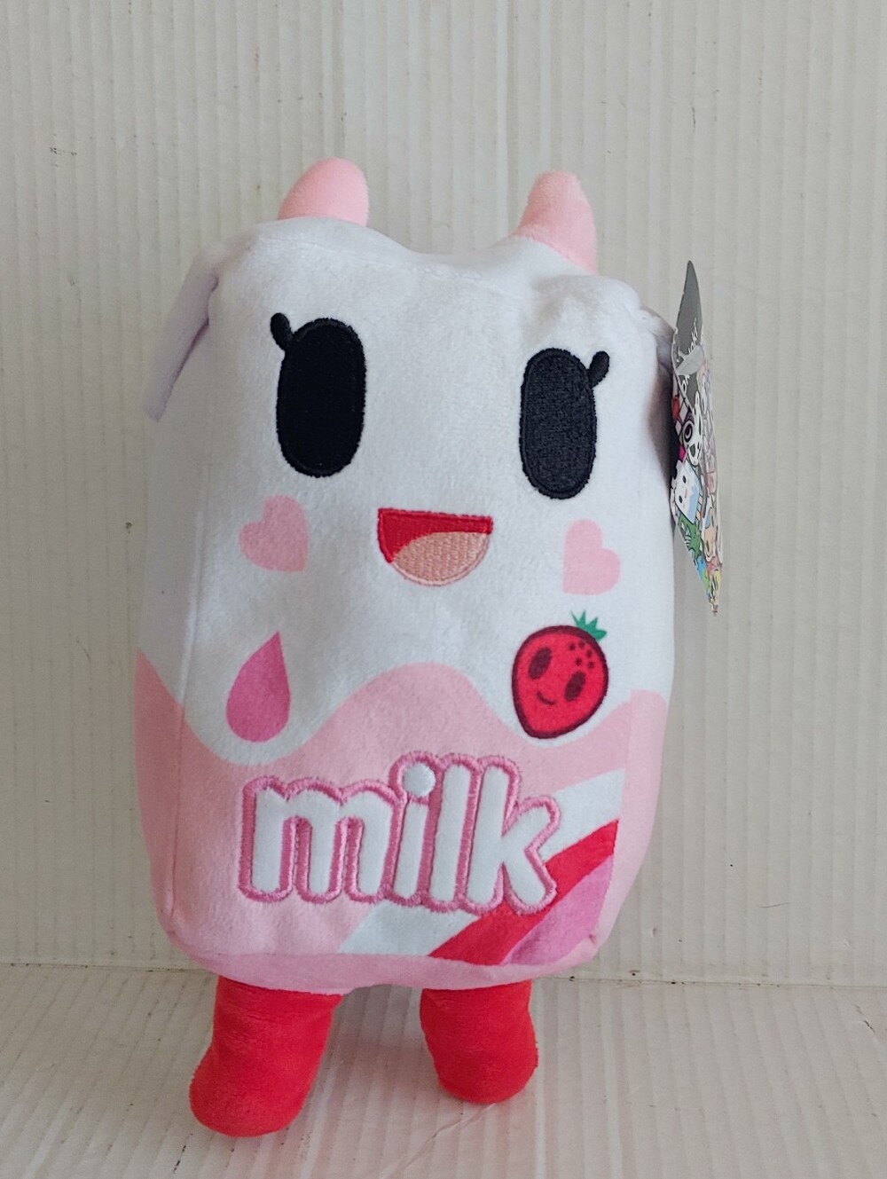 Tokidoki Moofia Strawberry Milk Carton 9" plush with Tag